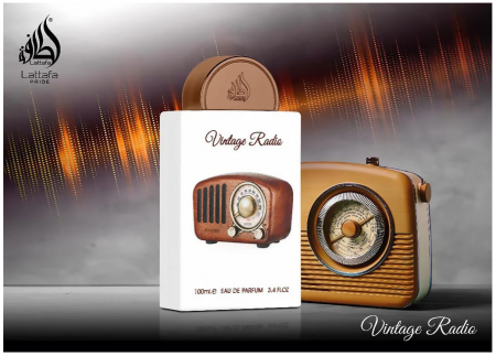Vintage Radio 100мл,Lattafa ОАЭ спрей