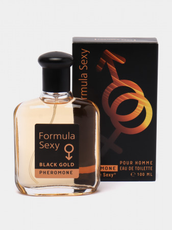 Formula Sexy Black Gold с феромонами (Формула Секси Блэк Голд) edt 100ml for men